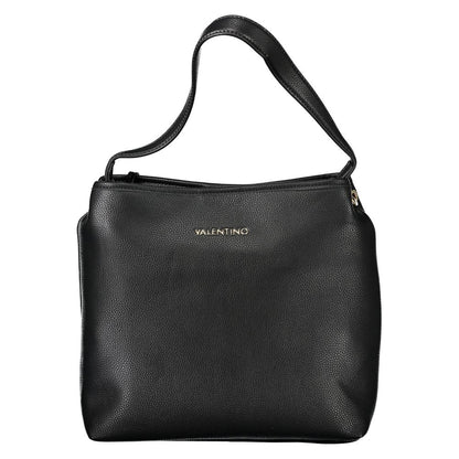 Black Polyurethane Women's Bag