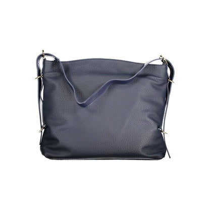 Blue Poliuretano Women's Bag with Shoulder Handle