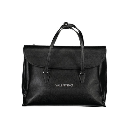 Black Polyurethane Women's Bag