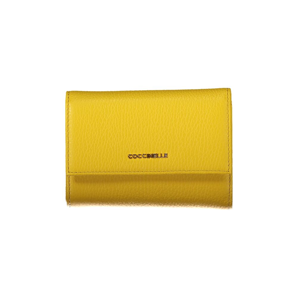 Yellow Leather Wallet