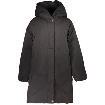 Black Polyester Women's Jacket