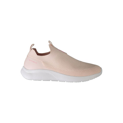 Pink Polyester Sneaker