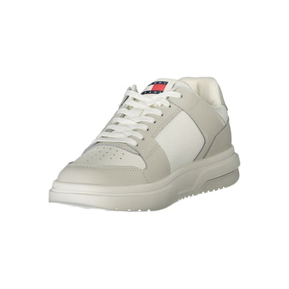 White Leather Women Sneaker