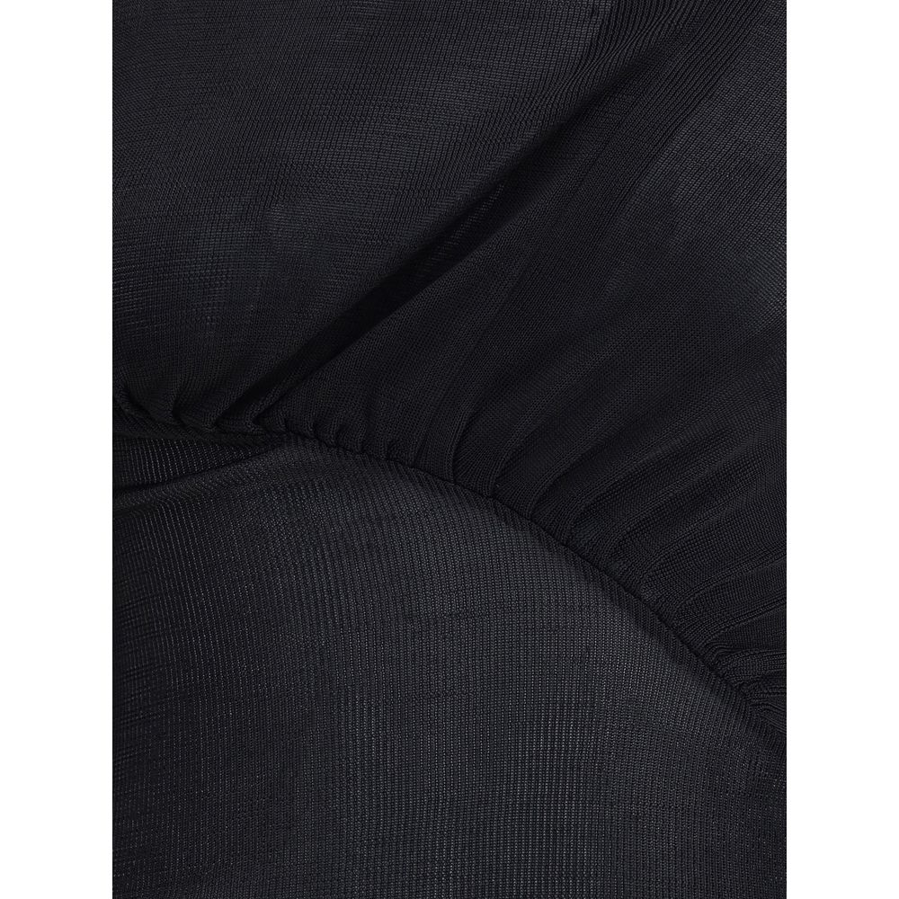 Black Viscose Top