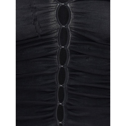 Black Viscose Top