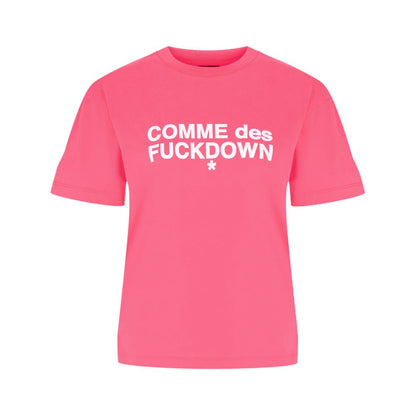 Pink Cotton Women T-Shirt