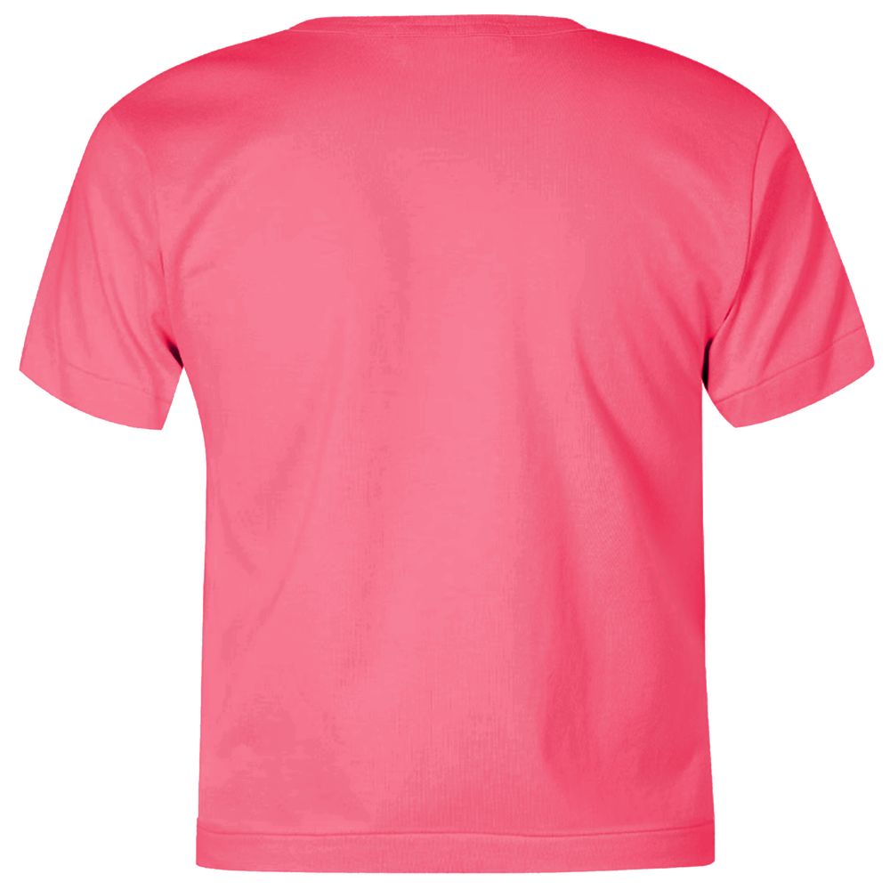 Pink Cotton Women T-Shirt