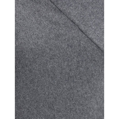 Gray Cashmere Turtleneck