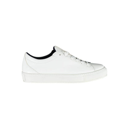 White Synthetic Sneaker