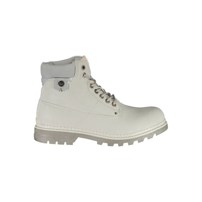 Gray Polyester Women Boot
