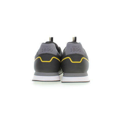 Nero Polyurethane Men Sneaker