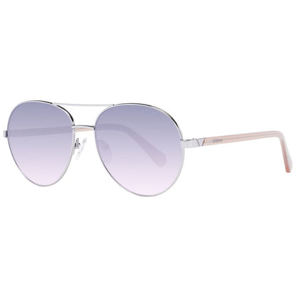 Gray Metal Sunglasses