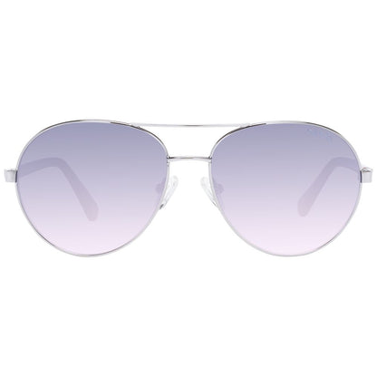 Gray Metal Sunglasses