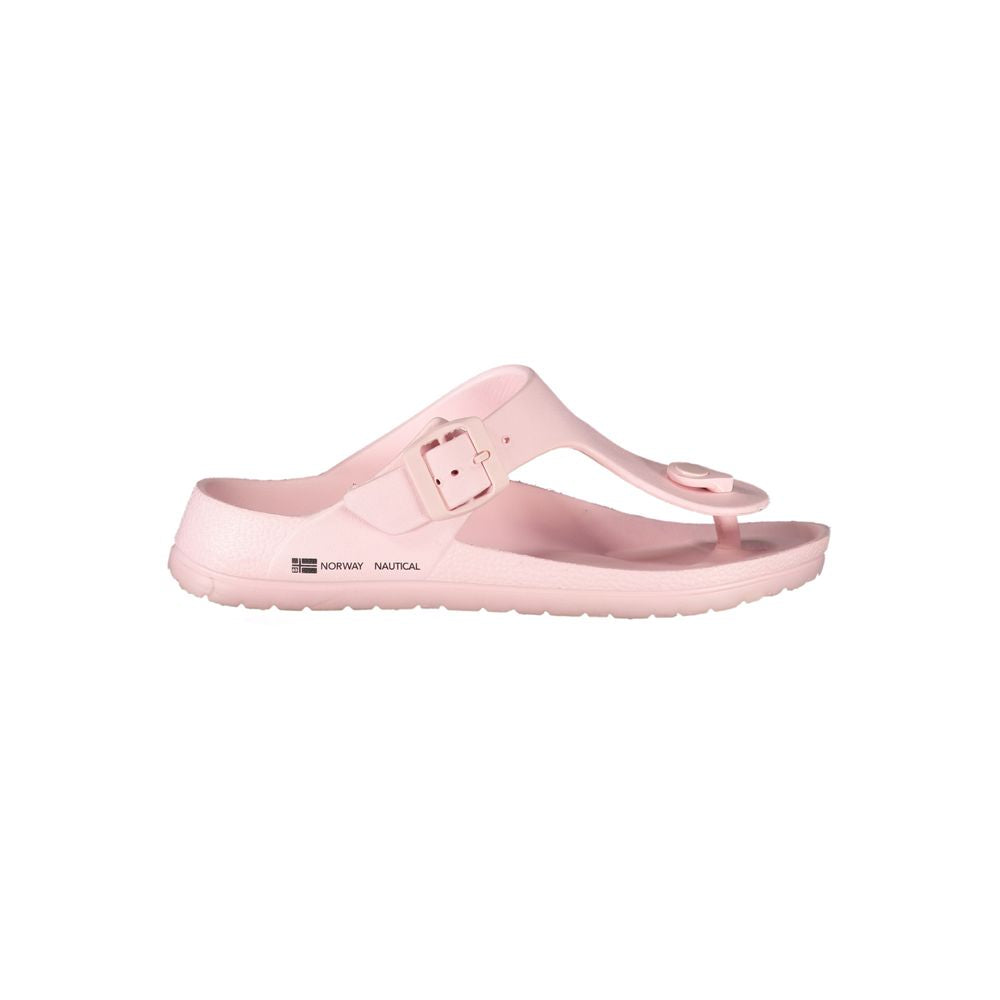 Pink Plastic Women Sandal
