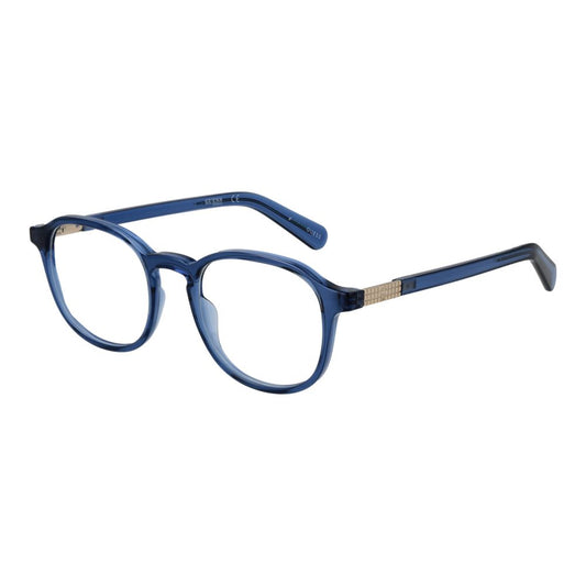 Blue Plastic & Metal Glasses (Frames)