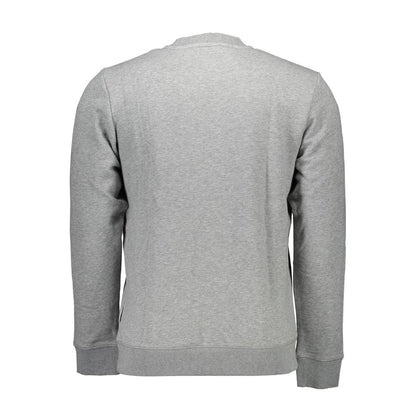 Gray Cotton Men Sweater