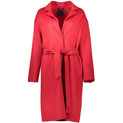 Red Wool Jackets & Coat