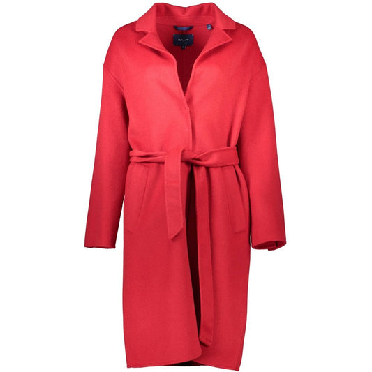 Red Wool Jackets & Coat