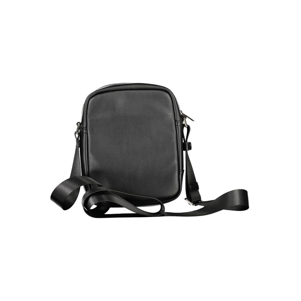 Black Polyethylene Shoulder Bag