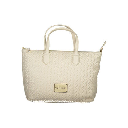 White Polyurethane Women's Bag