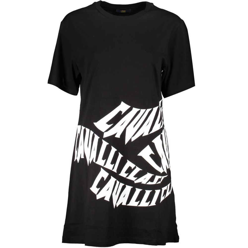 Black Cotton Women's Dress