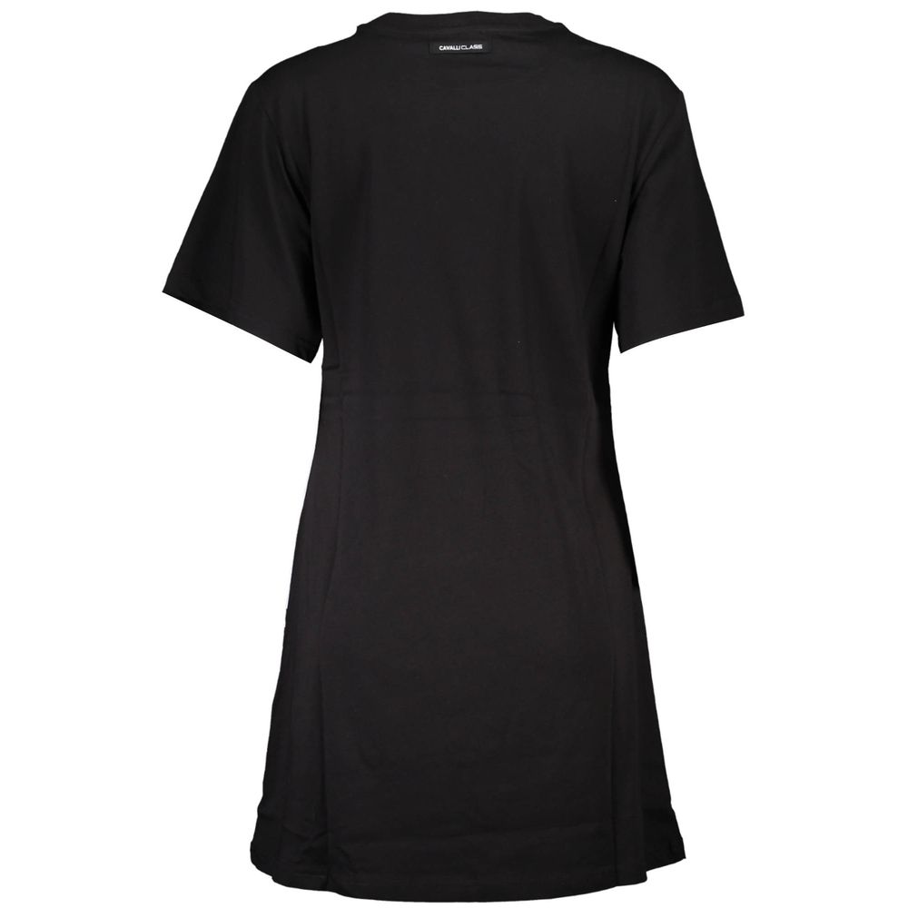 Black Cotton Women's Dress