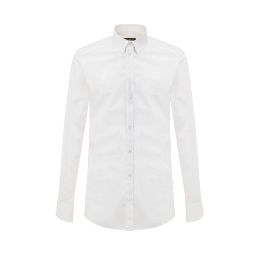 White Cotton Dress Shirt
