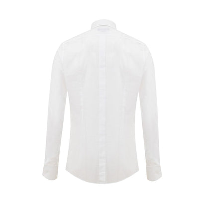White Cotton Dress Shirt