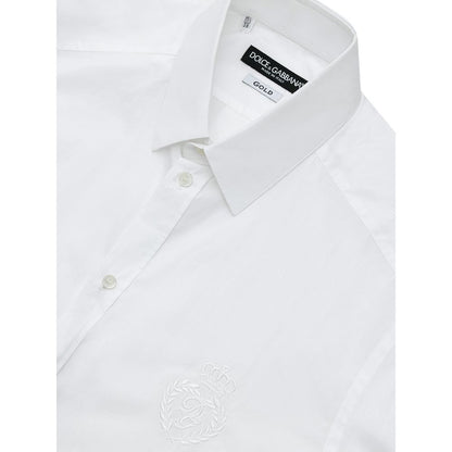 White Cotton Dress Shirt