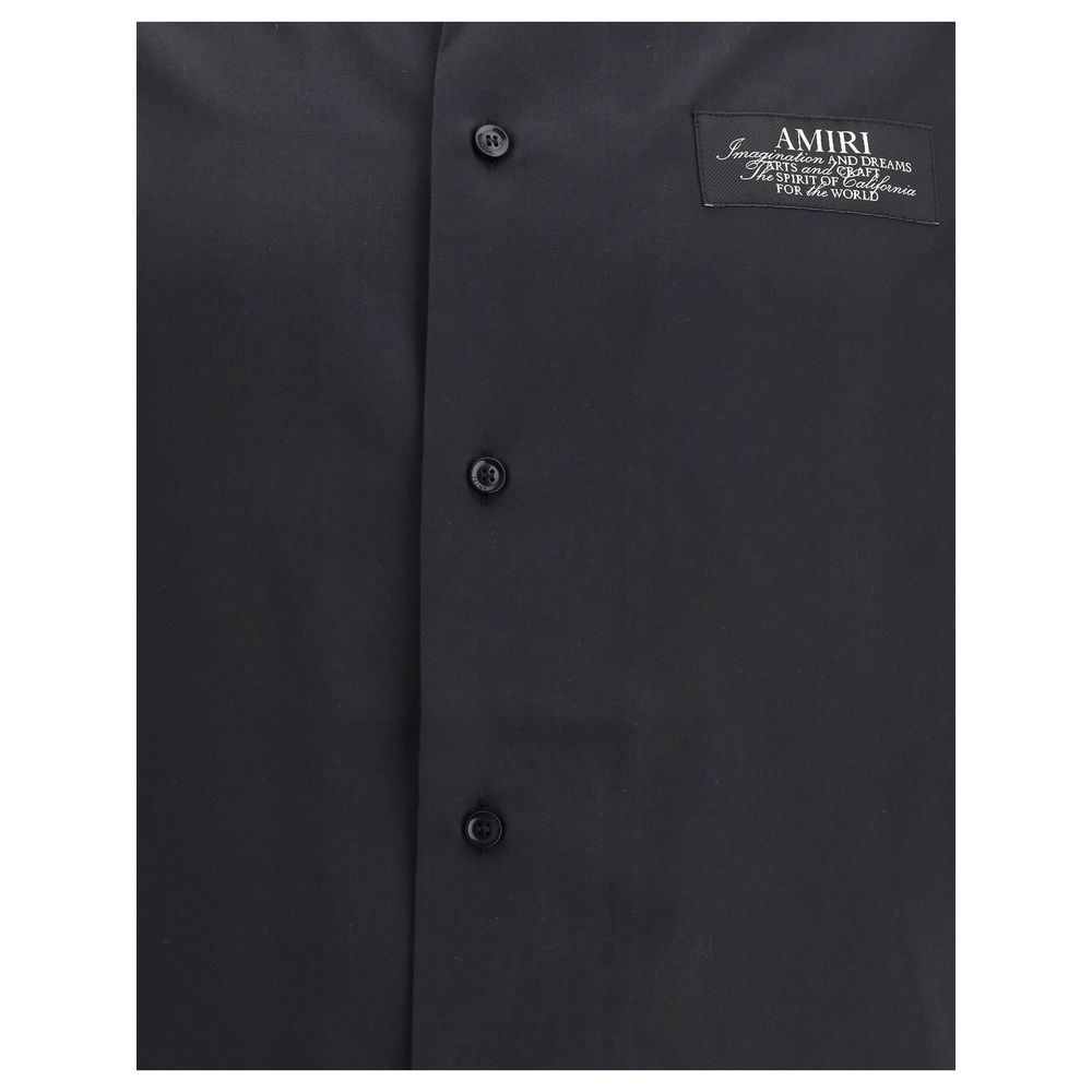 Black Modal Shortsleeve Shirt