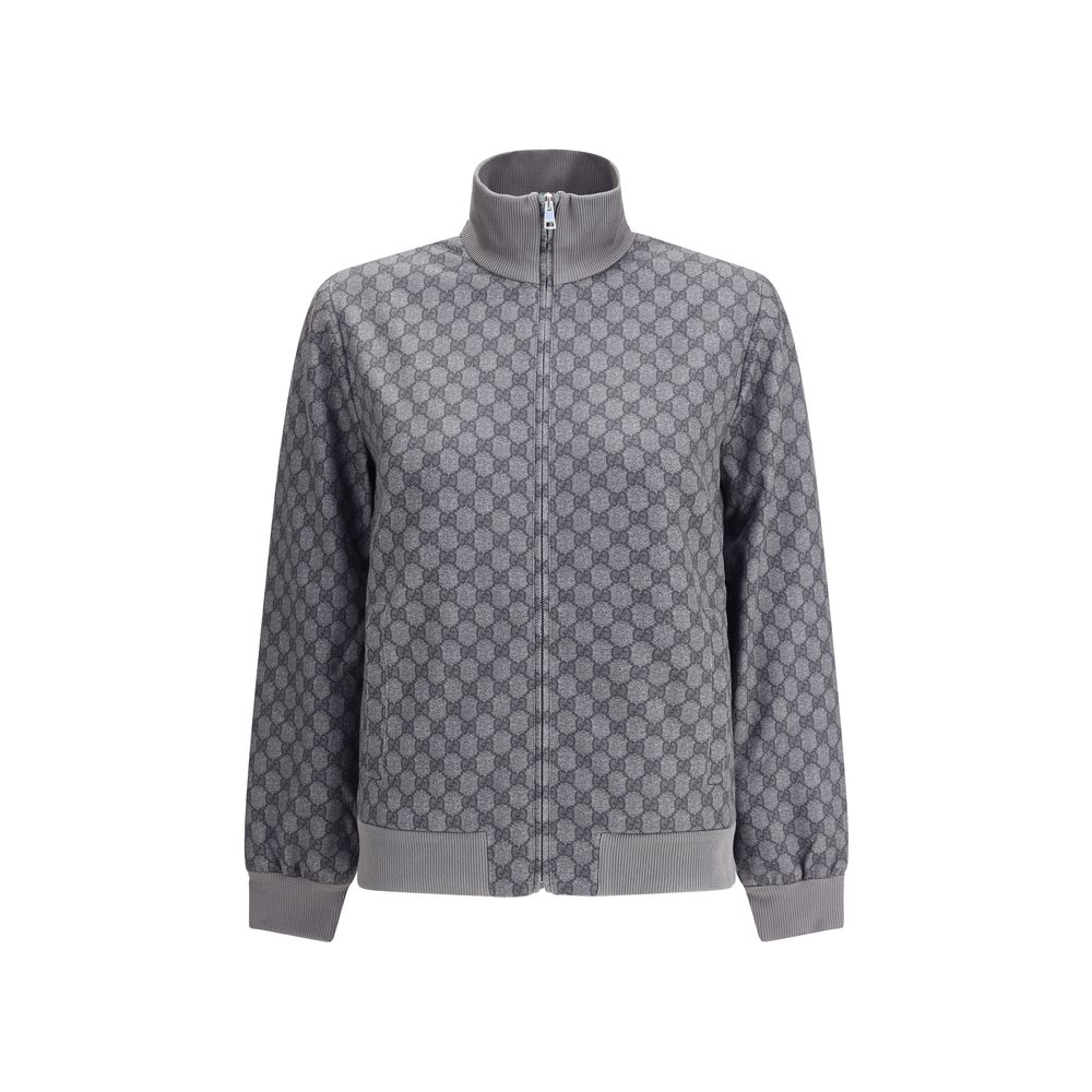 Gray Polyester Sweatshirt
