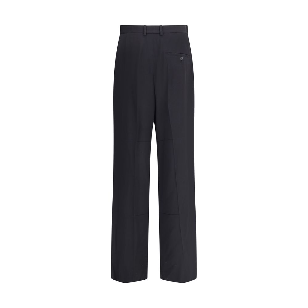 Black Viscose Dress Pants