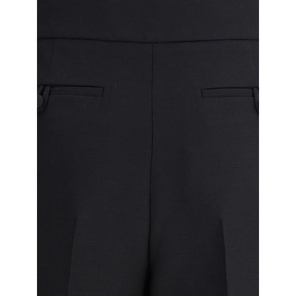 Black Wool Dress Pants