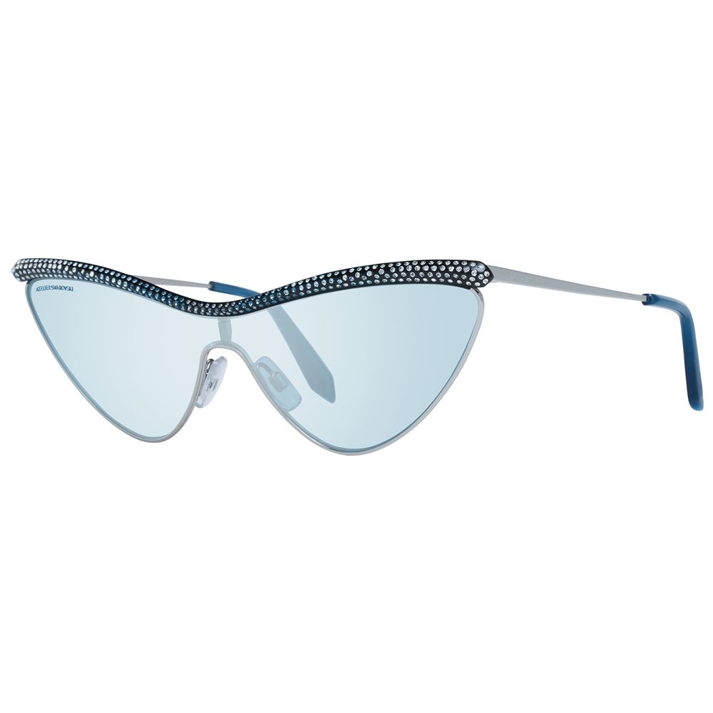 Gray Metal Sunglasses