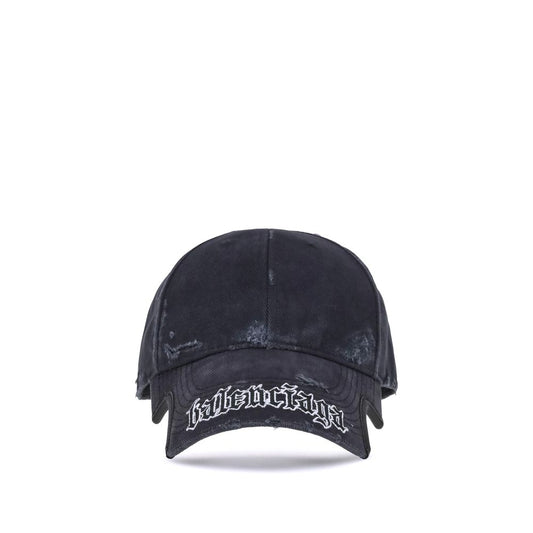 Black Cotton Cap (Baseball Hat)