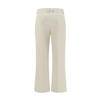 Sandy Beige Cotton Pants