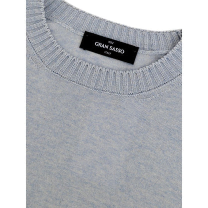 Blue Cotton Sweater
