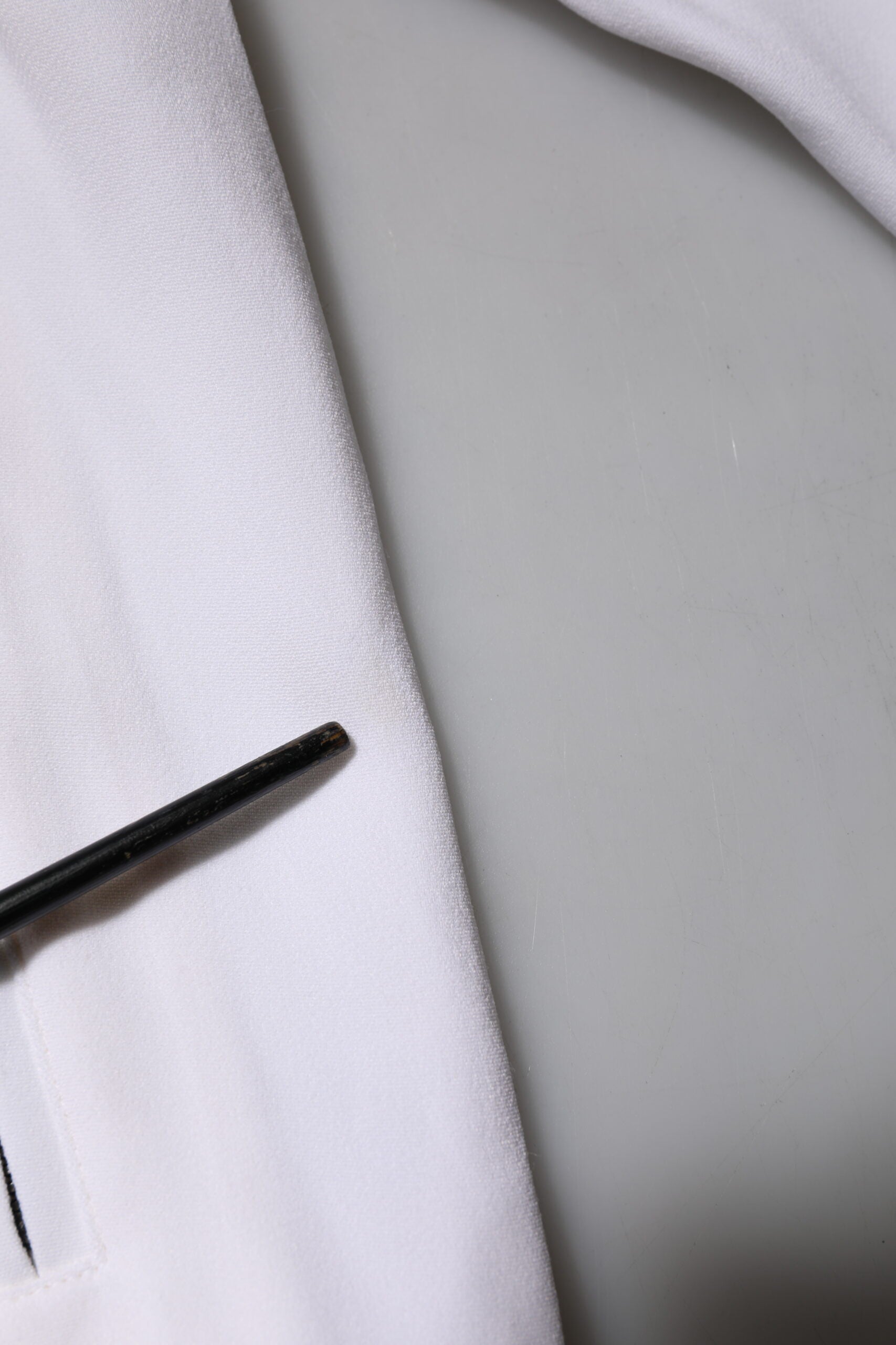 White Viscose Logo Women Full Zip Jacket