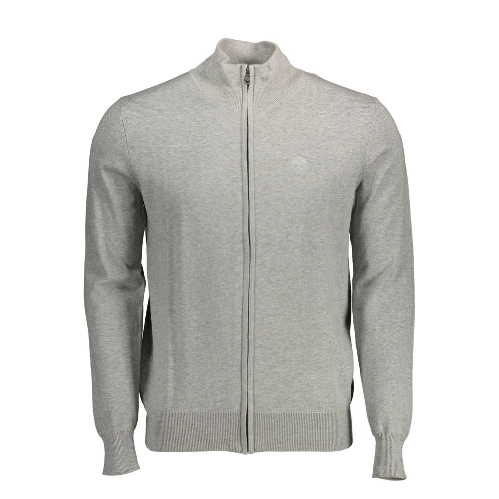 Grigio Cotton Men Cardigan