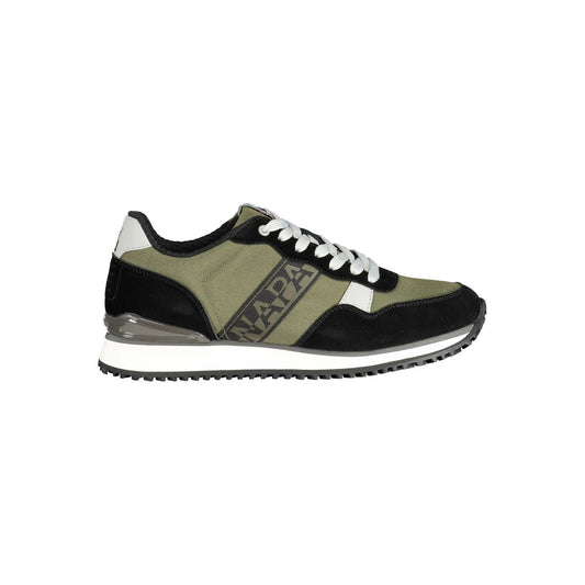 Green Polyester Sneaker
