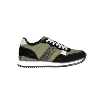 Green Polyester Sneaker