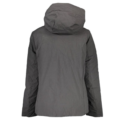 Black Polyester Women's Jacket