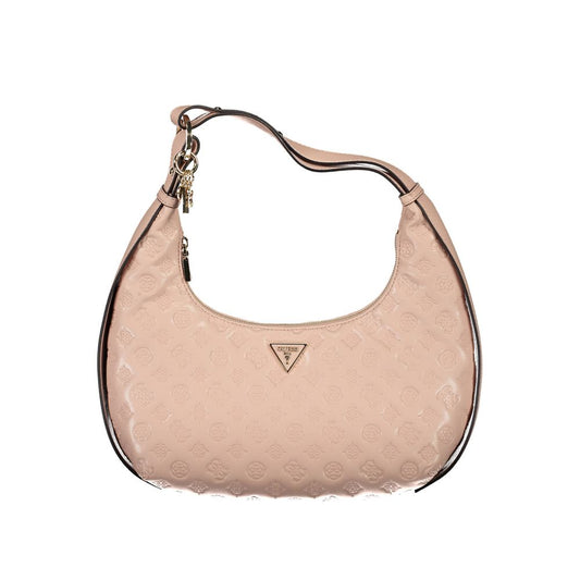Pink Polyethylene Handbag