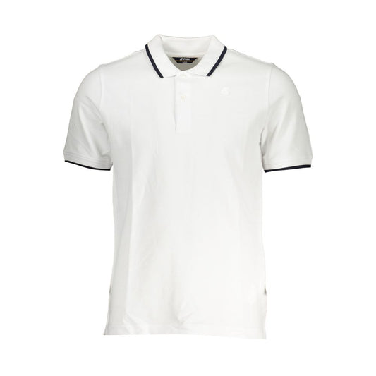 White Cotton Polo Shirt