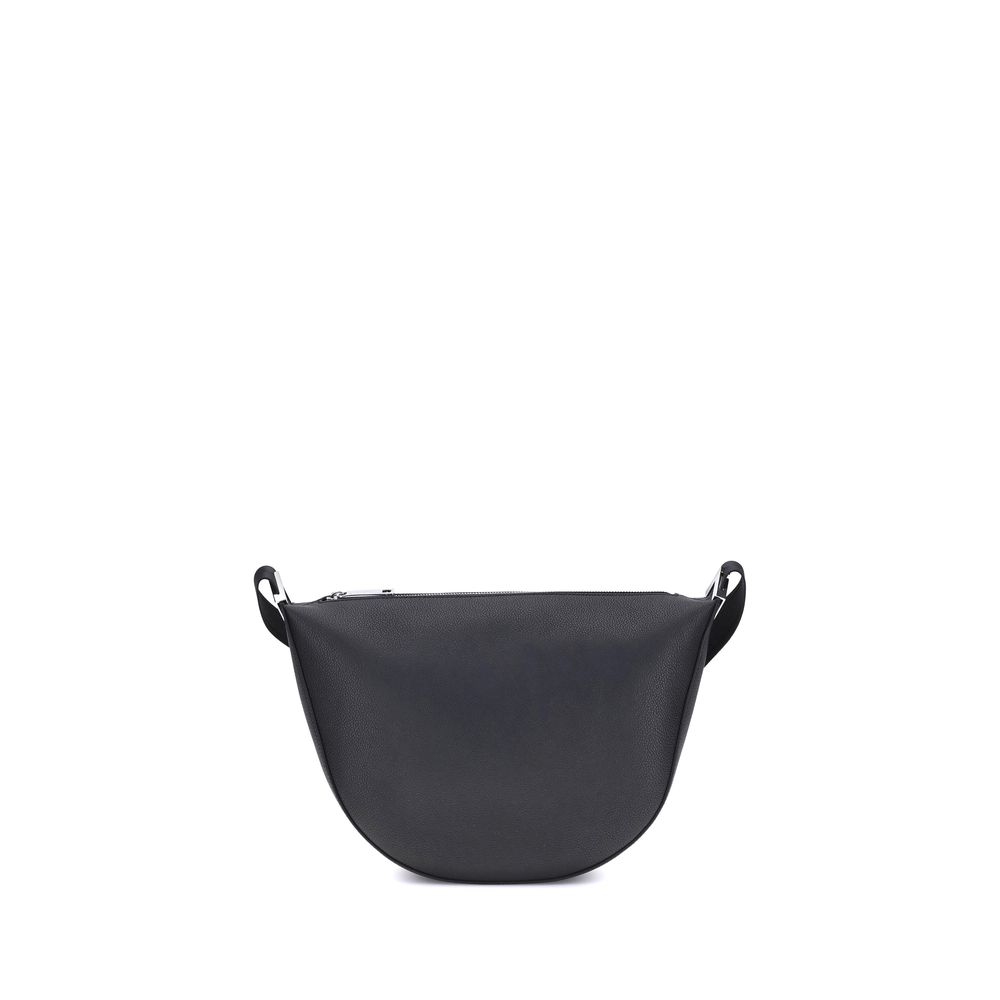 Black Calf Leather Bos Taurus Shoulder Bag