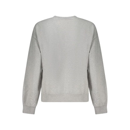 Gray Cotton Women Sweater