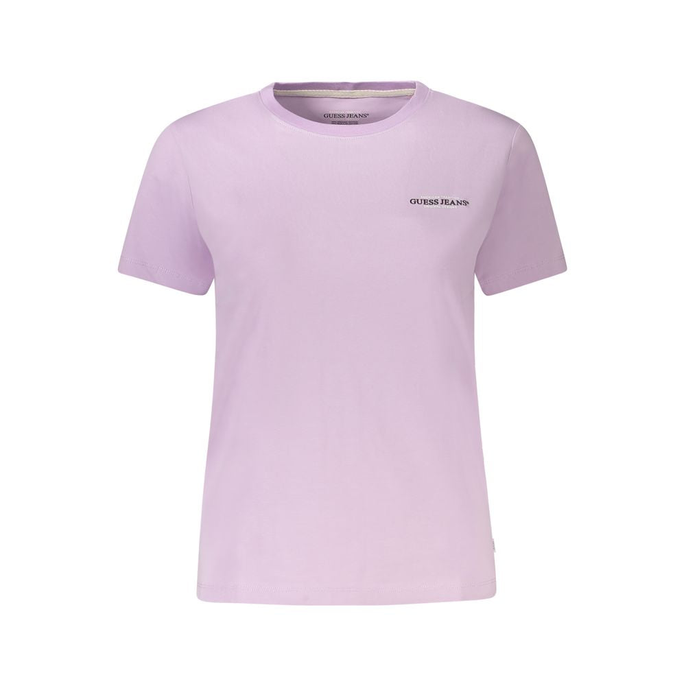 Purple Cotton Women T-Shirt