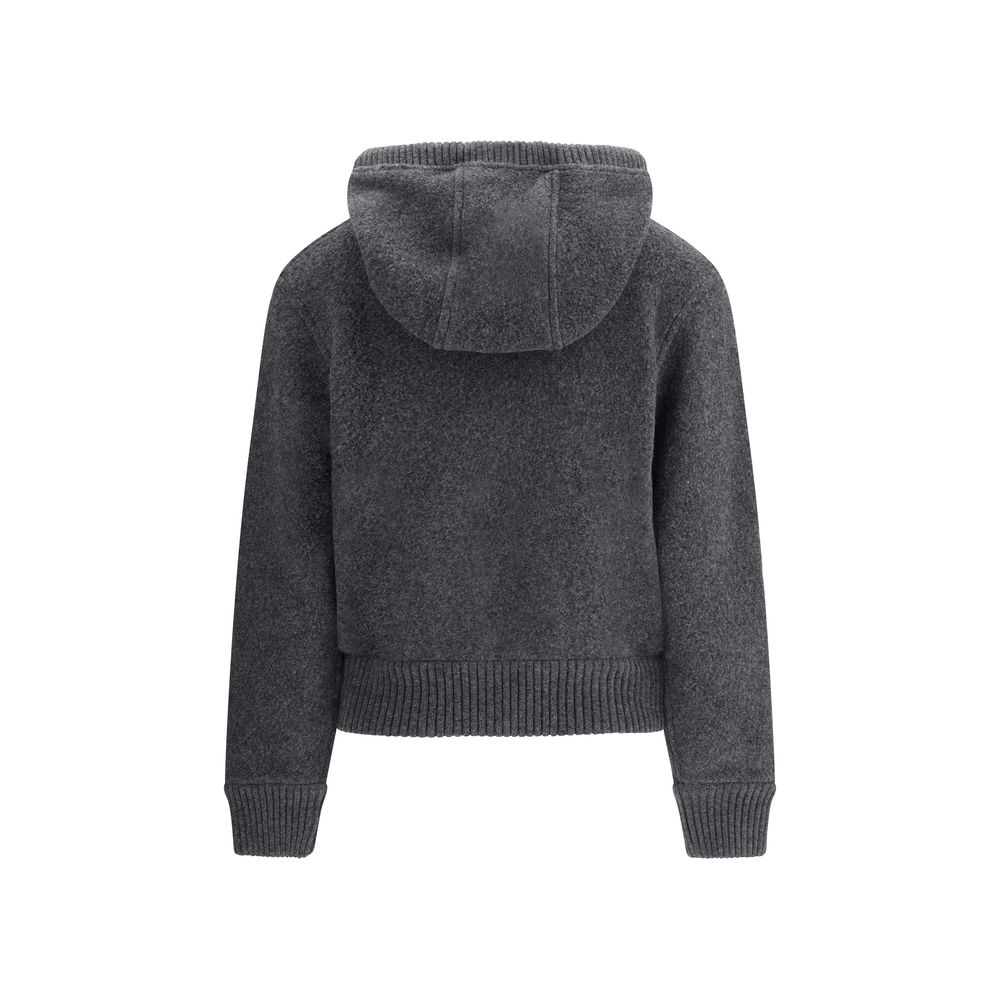 Gray Wool Sweatshirt