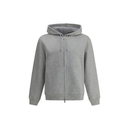 Gray Cotton Hoodie