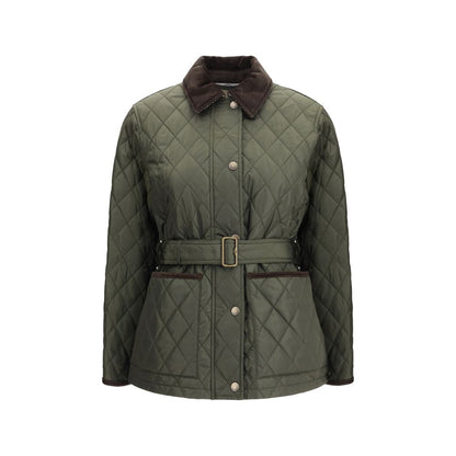 Green Polyamide Coat